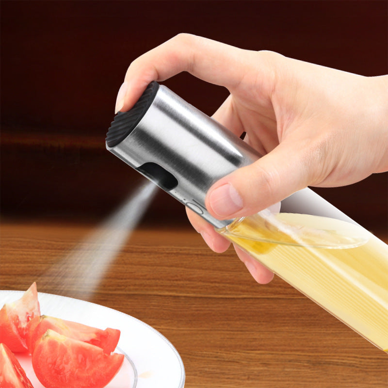 Single Stainless Steel Oil Spray Vinegar Bottle