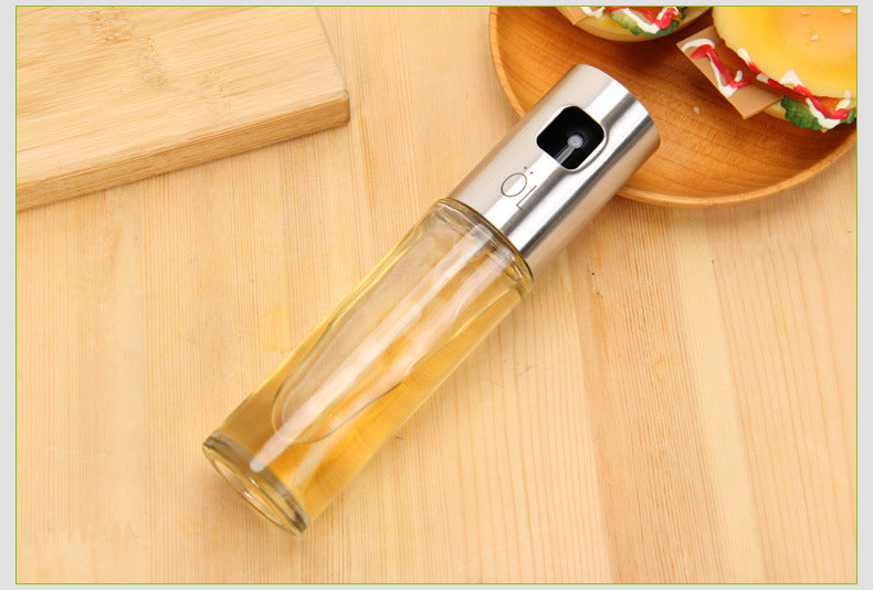 Single Stainless Steel Oil Spray Vinegar Bottle