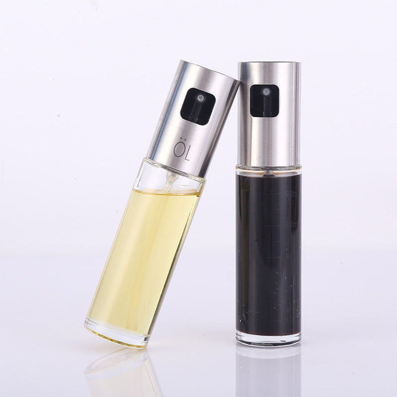 Single Stainless Steel Oil Spray Vinegar Bottle