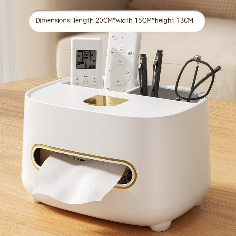 Tissue Living Room Multifunctional Remote Control Storage Box